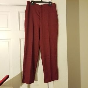 Red Plaid Pants
